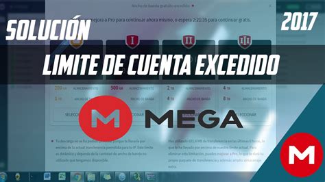 límite excedido mega.